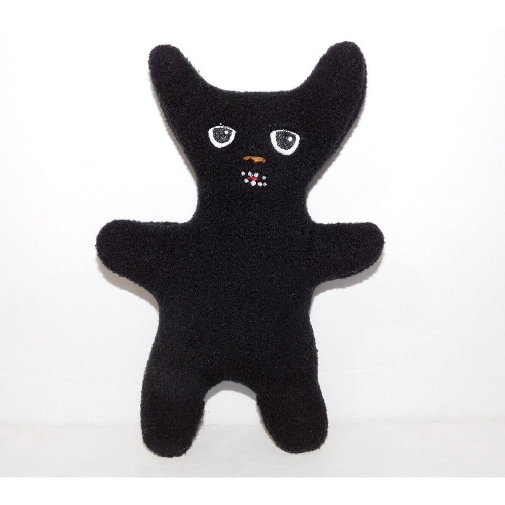 VTG 2000 The Naughty Naughty Pets VISCIOUS FRENCH BULLDOG Plush 8.5" Black